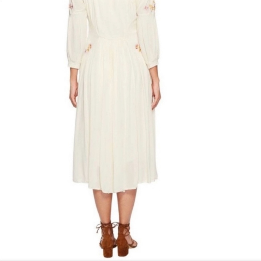Free people day glow embroidered dress sz S - Picture 3 of 11